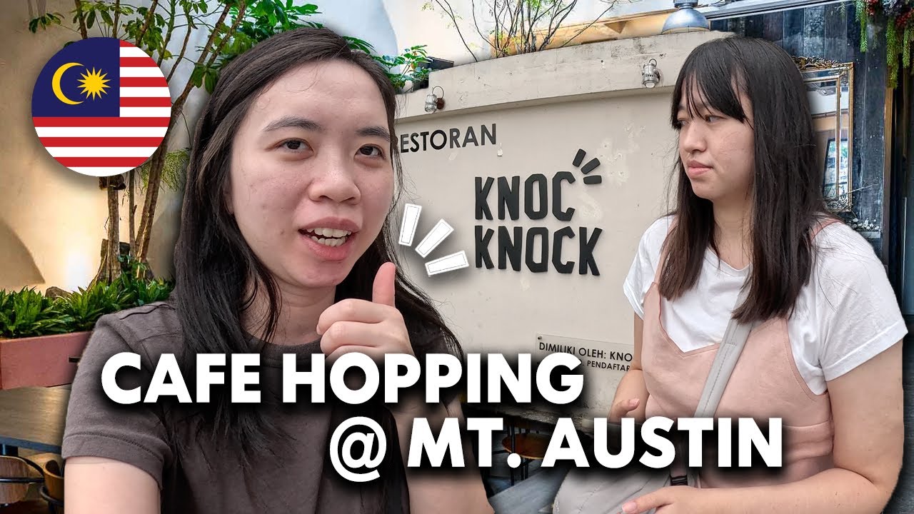 Cafe Hopping in Mount Austin 🇲🇾☕ Hidden Gems & Aesthetic Cafes in JB! ✨