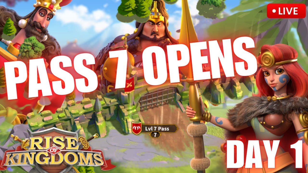 PASS 7 BATTLE BEGINS! | Rise of Kingdoms [2026]