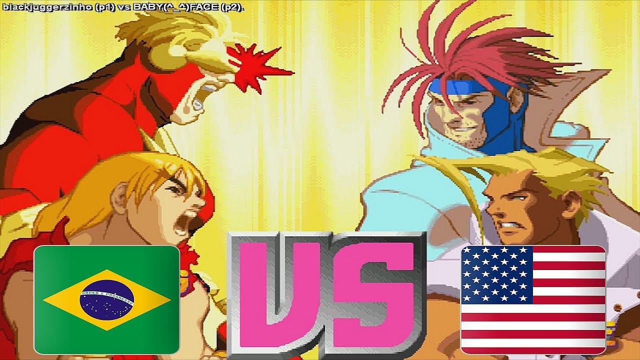 X-Men Vs. Street Fighter - blackjuggerzinho vs BABY(^_^)FACE
