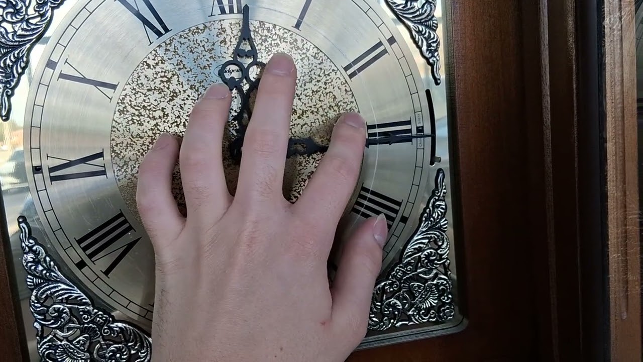 1984 ridgeway grandfather clock 