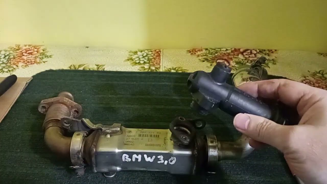 BMW E46 2.0Diesel EGR Thermostat Replacement/Замена термостата EGR на BMW E46 2.0 d