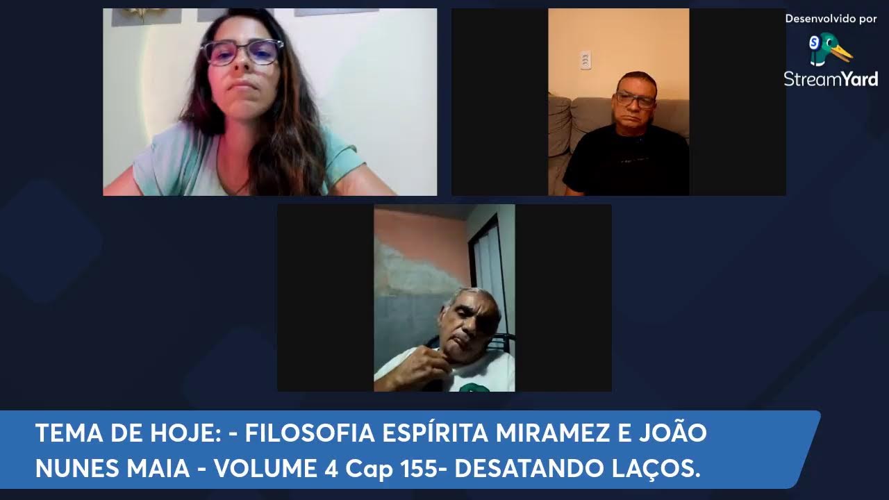 Estudo Filosofia Espírita Vol.04 Cap 155 - DESATANDO LAÇOS.