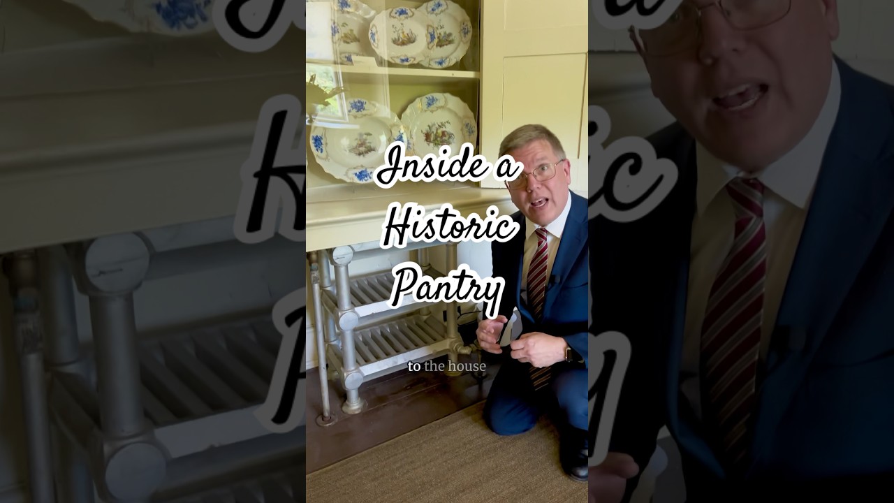 What&rsquo;s in a historic pantry? #bestaddress #pantry #historic #1800s #historicplaces #history