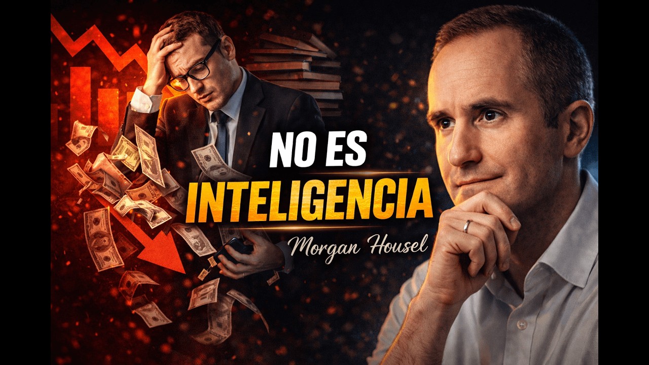 El DINERO no depende de tu INTELIGENCIA | Morgan Housel