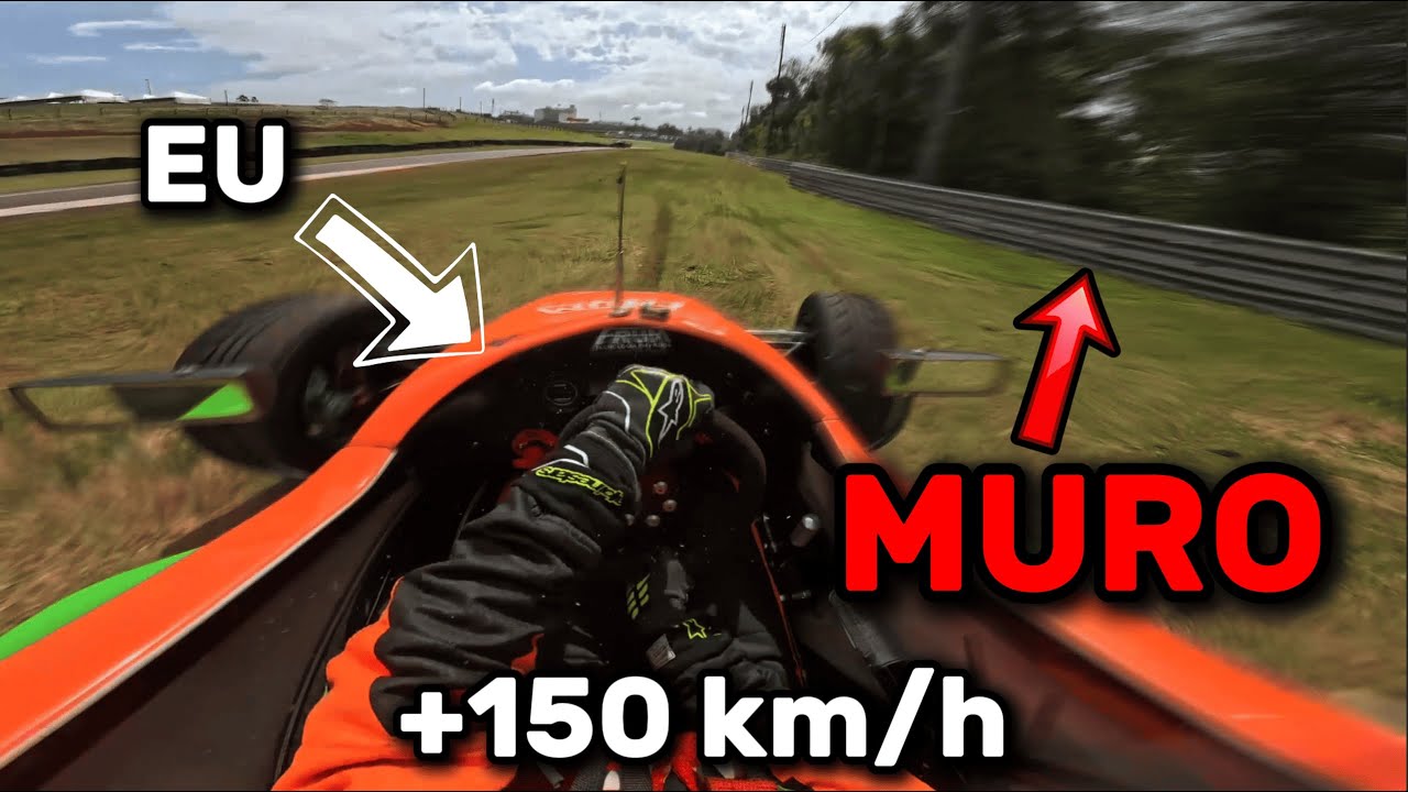 FUI PARA O MURO NA SEGUNDA VOLTA! - Formula Evo (Etapa 7)