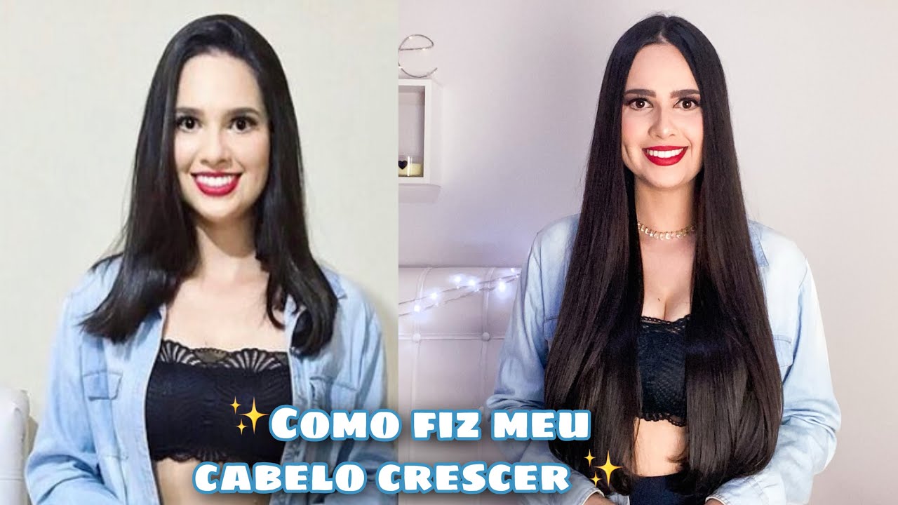 COMO FIZ MEU CABELO CRESCER *dicas*