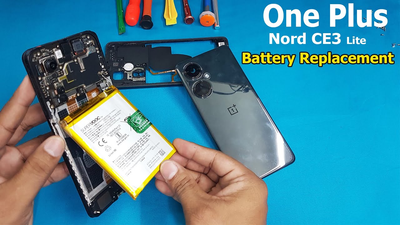 One Plus Nord CE3 Lite Battery Changing | How To Chang One Plus Nord Battery