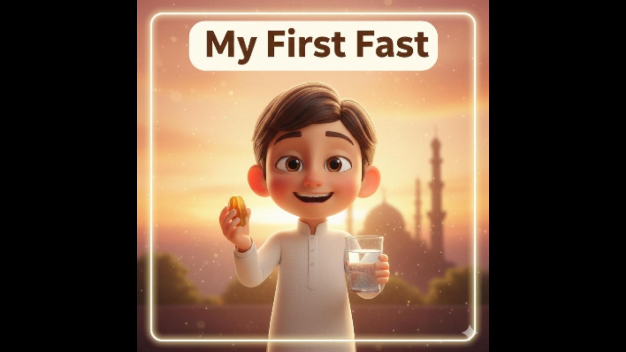 My First Fast ❤️ | 10 Year Old Boy's First Ramadan Story | Emotional Islamic Video