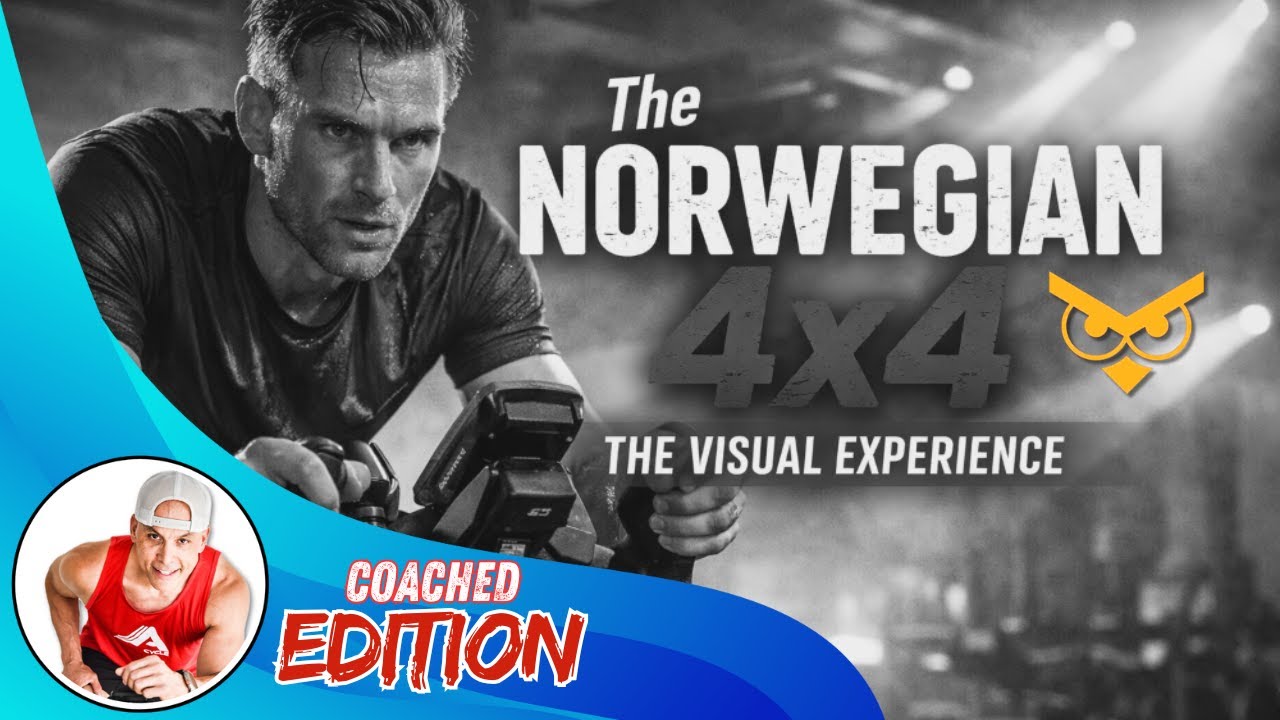 Norwegian 4x4 | COACHED VO2 Max Cycling Workout with 