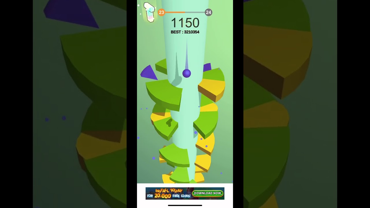 Noooo I failed Helix Jump