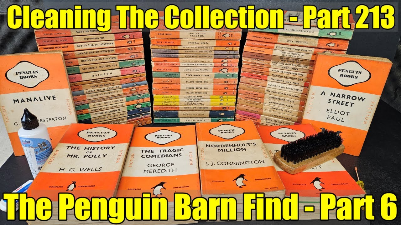 Unintentional ASMR - Cleaning The Collection - Part 213 - Cleaning the Penguin Barn Find - Part 6