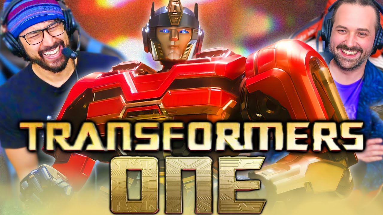 TRANSFORMERS ONE TRAILER REACTION!! Chris Hemsworth | Scarlett Johansson | Brian Tyree Henry