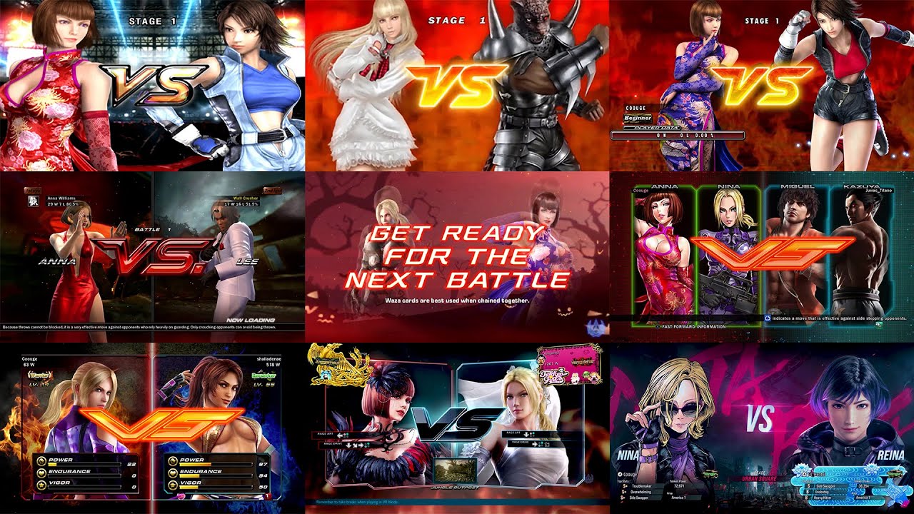 Evolution of Tekken's Get Ready For The Next Battle