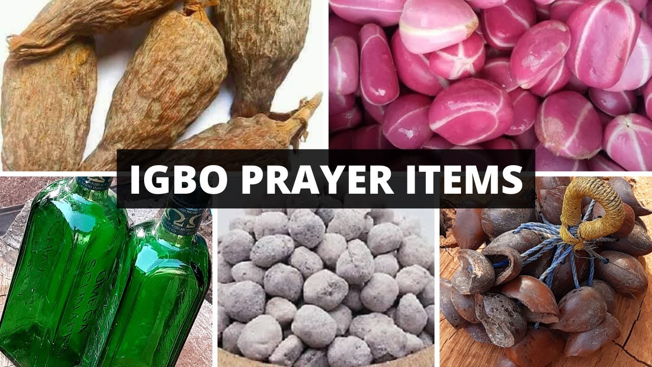You Are Praying The Wrong Way If You Are Not Using These Items As Onye Igbo.