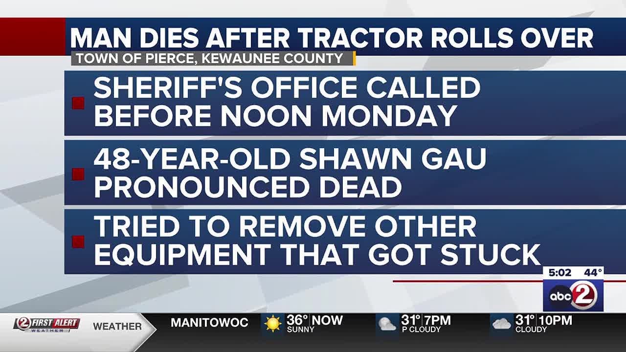 Man trapped under tractor dies from injuries