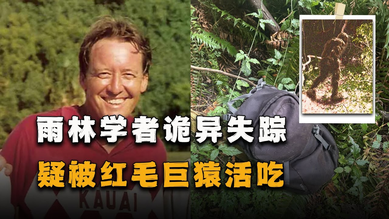 白骨被埋在泥土下，头颅消失不见，手机中的恐怖画面让人不寒而栗，亚马逊红毛野人之谜
