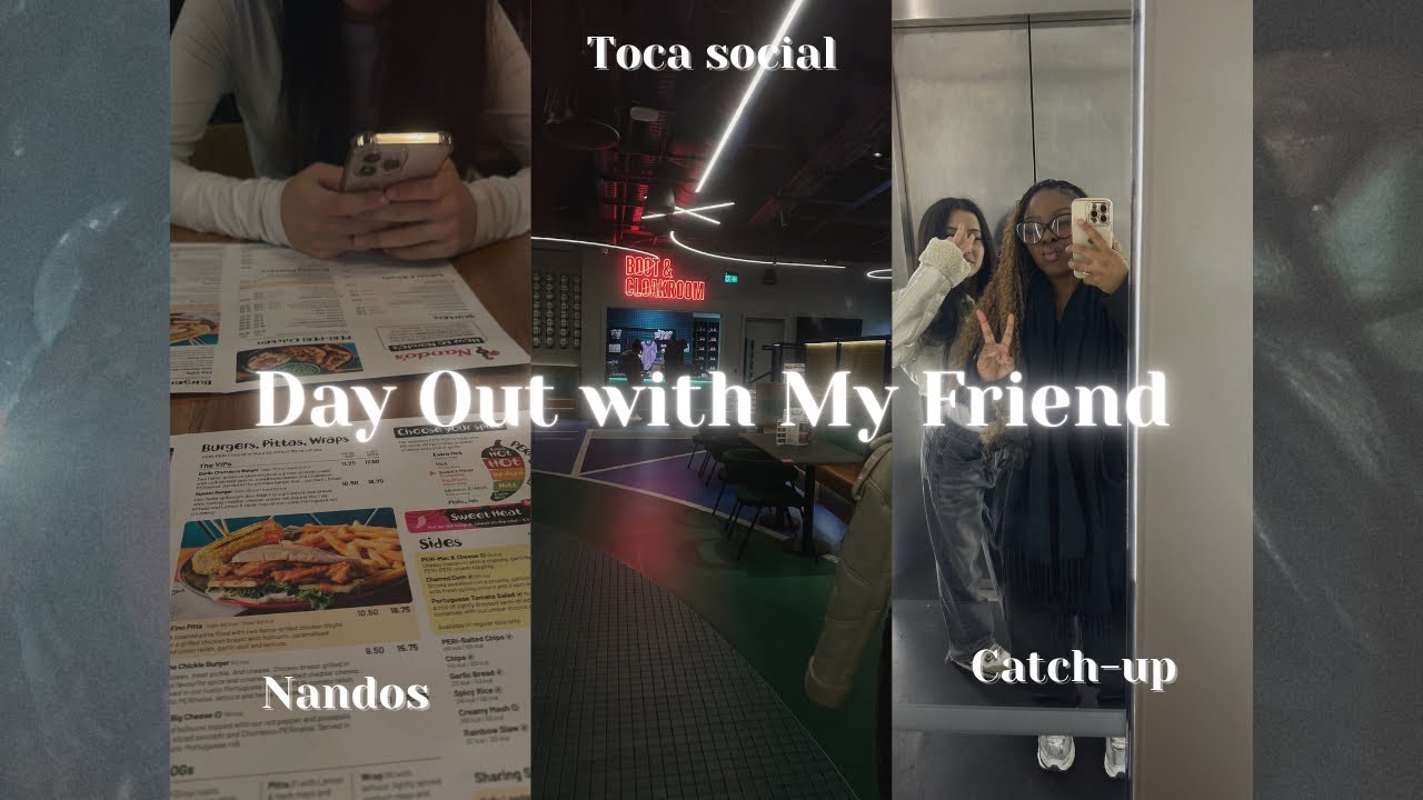 A Day Out/Catching Up With My Friend👩🏻‍❤️‍💋‍👩🏾