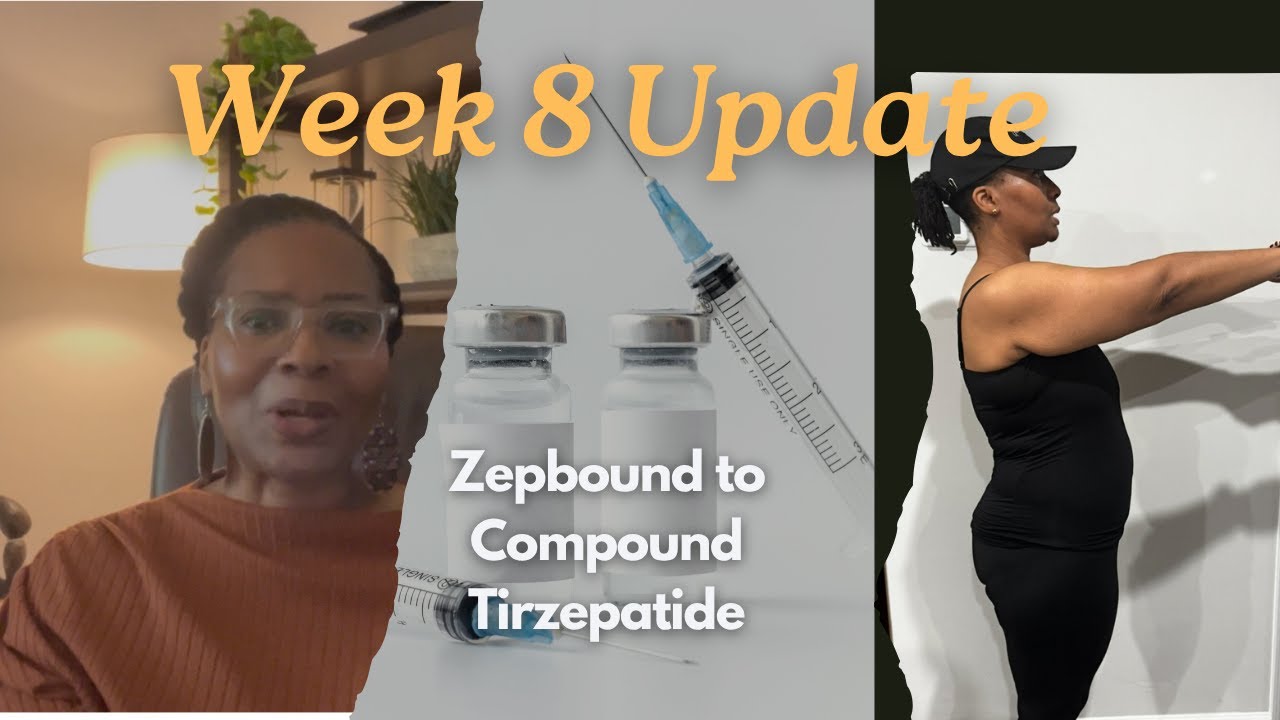 The Black Woman GLP-1 Experiment: Week 8 Update/Results/Side Effects/Did I make it to One-derland?
