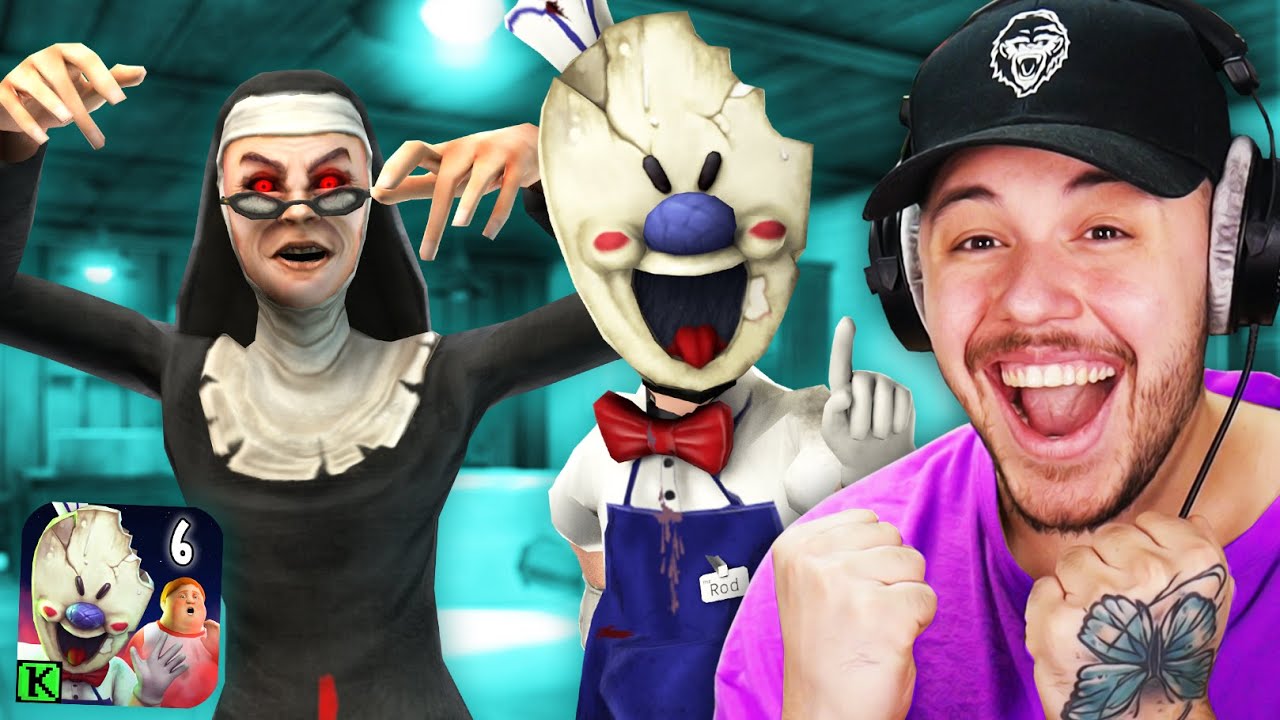 Evil Nun je v Ice Scream 6! (KONEC HRY)