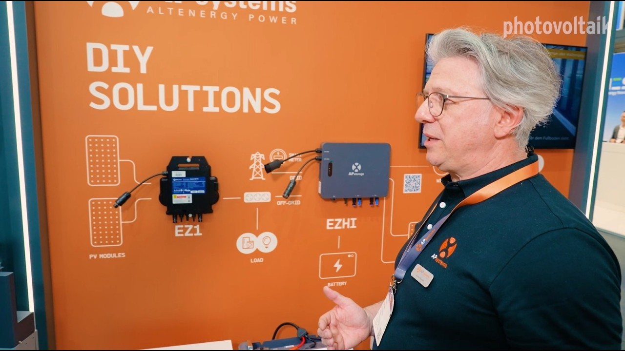 Dreiphasiger Mikrowechselrichter für acht Module | APsystems