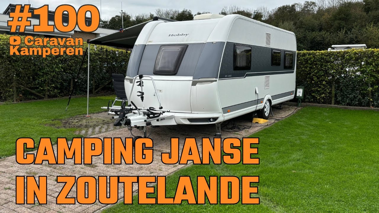 #vlog100 Aangekomen bij CAMPING JANSE in Zoutelande