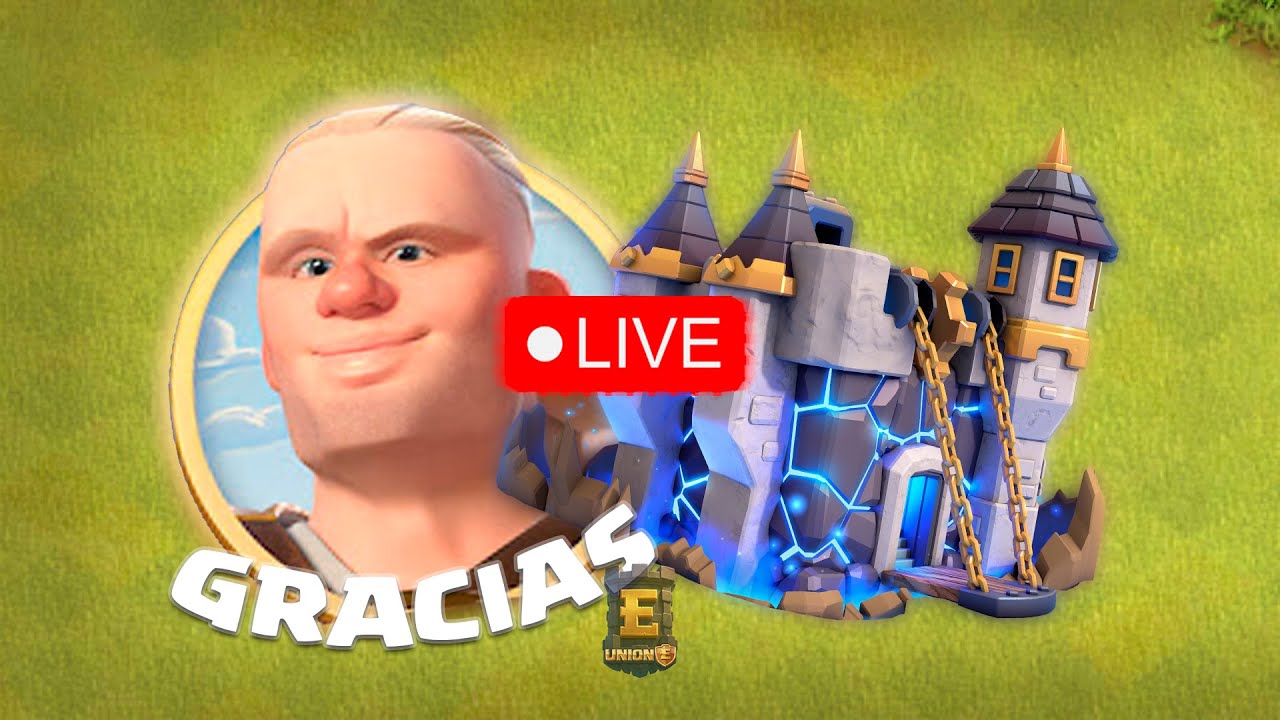 🔴 ATACANDO en RANKEDS en mi TH18 y GRACIAS @goncaclashofclans  DIRECTO Clash of Clans