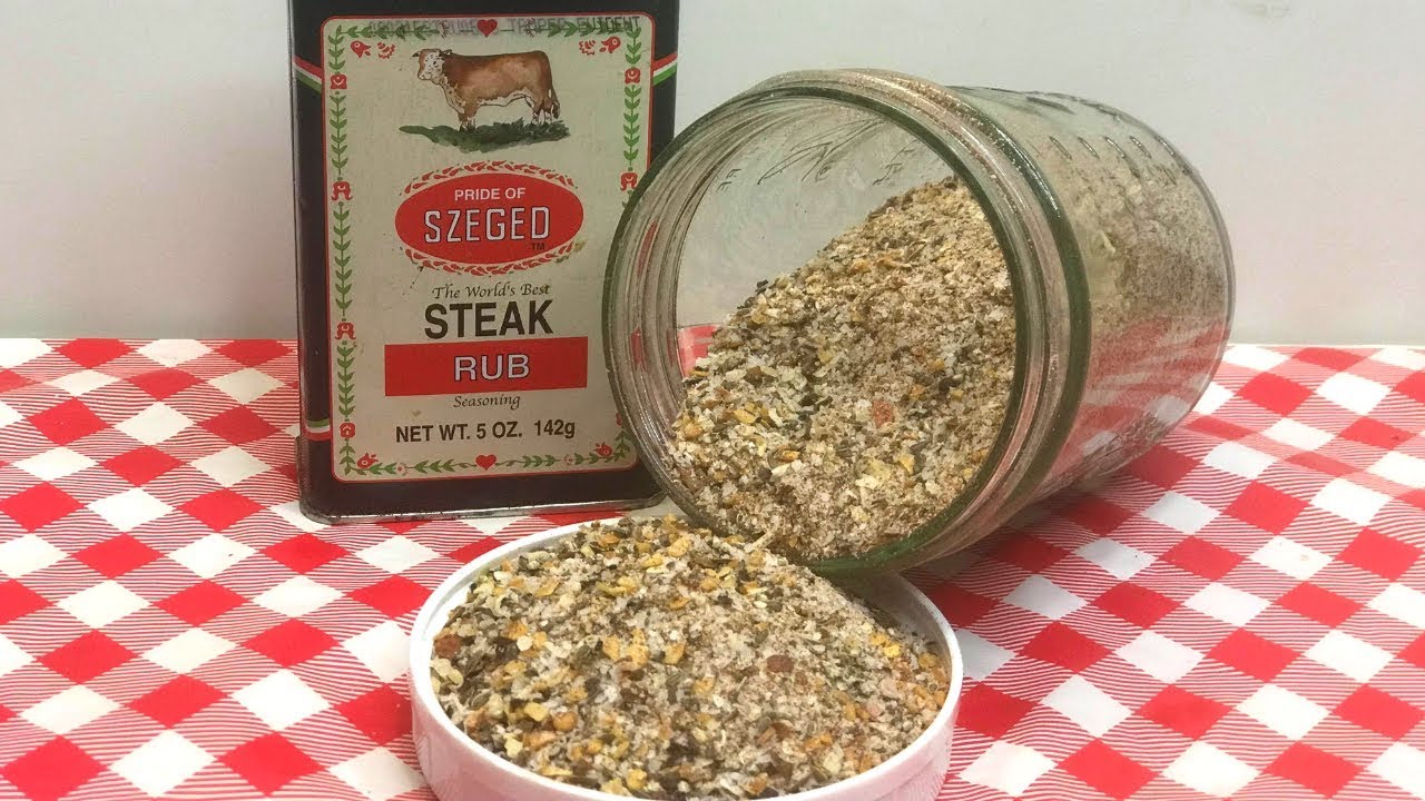 BEST STEAK RUB RECIPE! HUNGARIAN STYLE COPY CAT STEAK RUB!