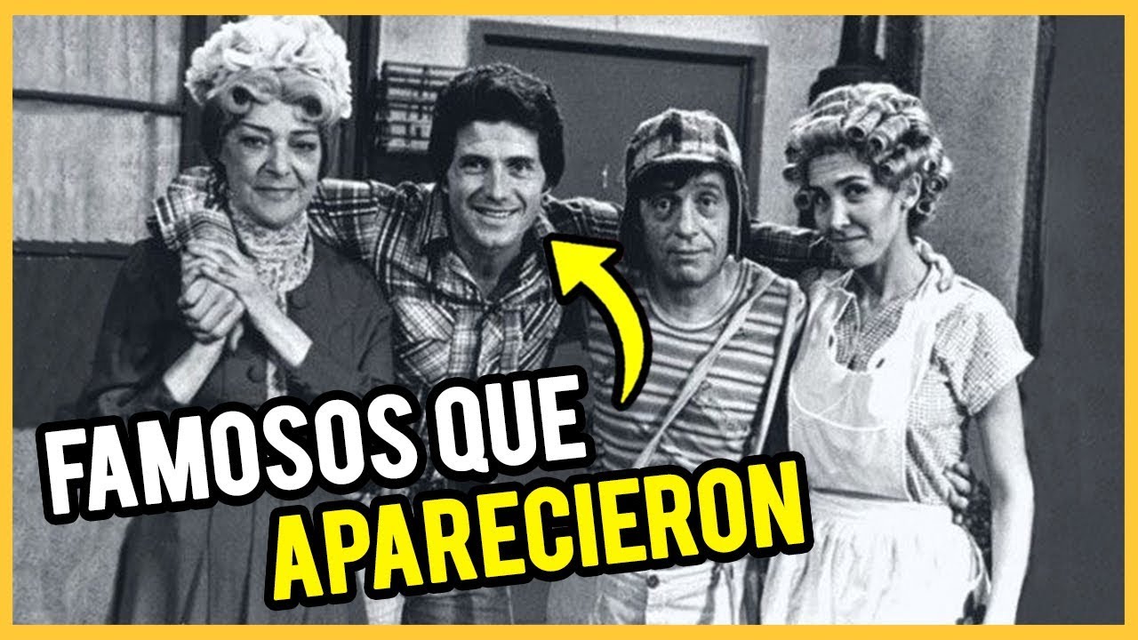 7 FAMOSOS QUE APARECIERON EN EL CHAVO DEL 8 | CURIOSIDADES INCREÍBLES | CRONOS FILMS TV