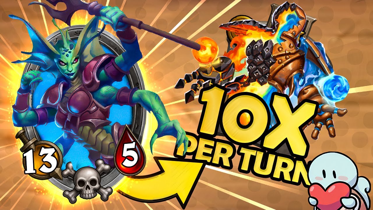 10 FREE Baller Spells EACH TURN!  | Hearthstone Battlegrounds