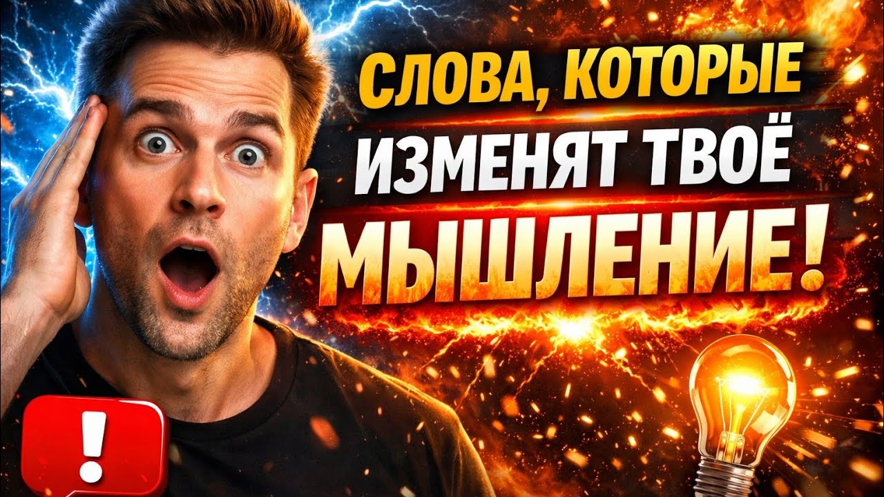 Слова, которые изменят твоё мышление 