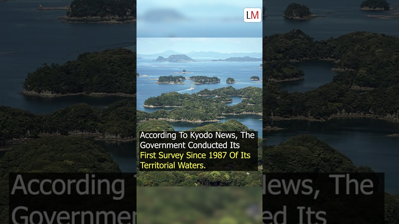 Japan discovers 7,000 new unknown Islands after the first survey in 1987.
