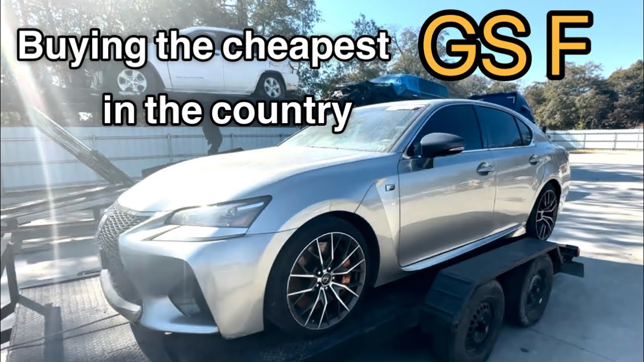 Found the cheapest Lexus GSF