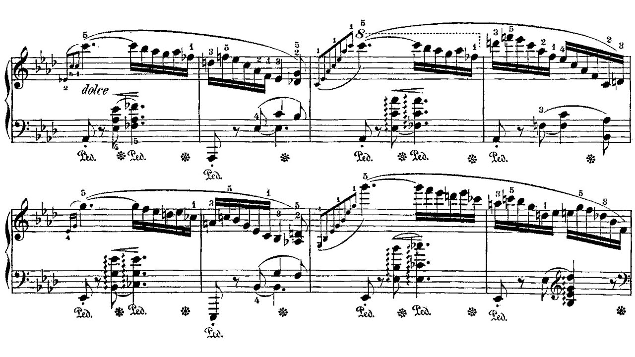 Frédéric Chopin - Ballade No.3, Op.47 (Hambourg, Rachmaninoff)