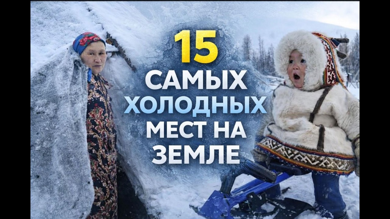 🛑 15 самых холодных мест планеты — там живут люди, и это шокирует