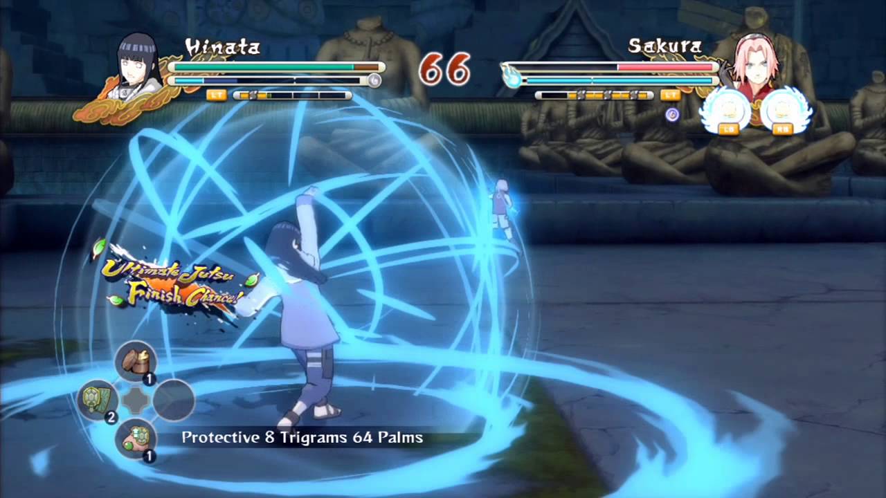 Naruto Shippuden: Ultimate Ninja Storm 3 Hinata VS Sakura