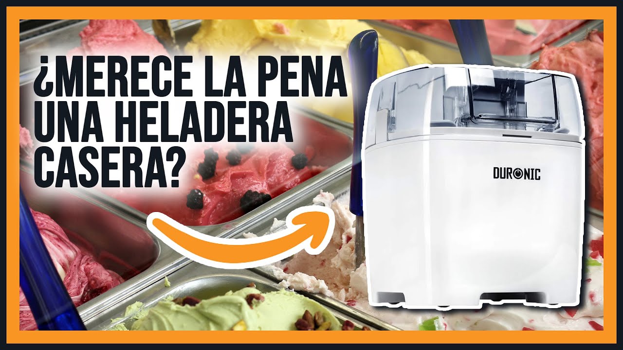 Pruebo la HELADERA Duronic 🍦 ¿MERECE LA PENA comprar una heladera casera?