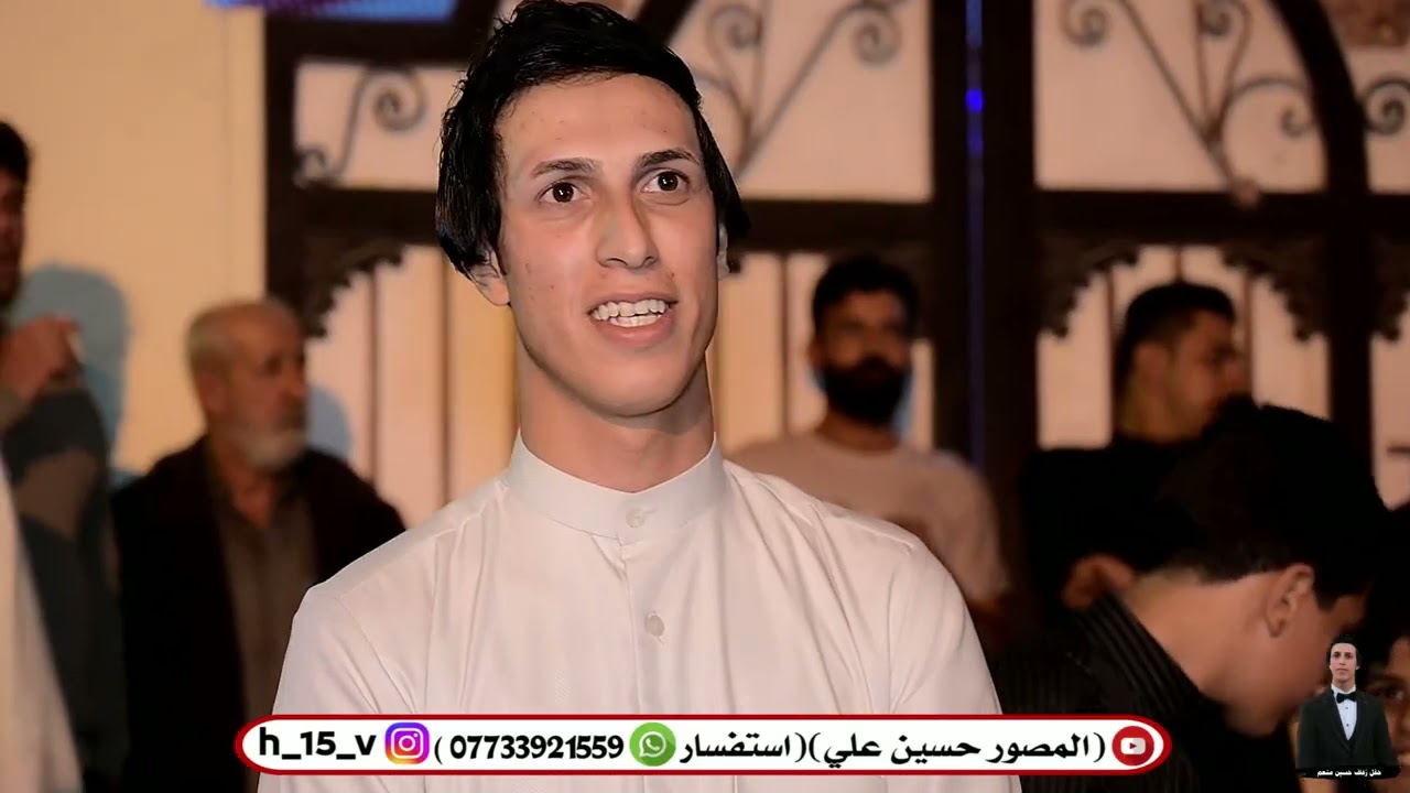 افراح شاعر علي الكعبي وسجاد الكعبي حفل حنه اخيهم حسين منعم
