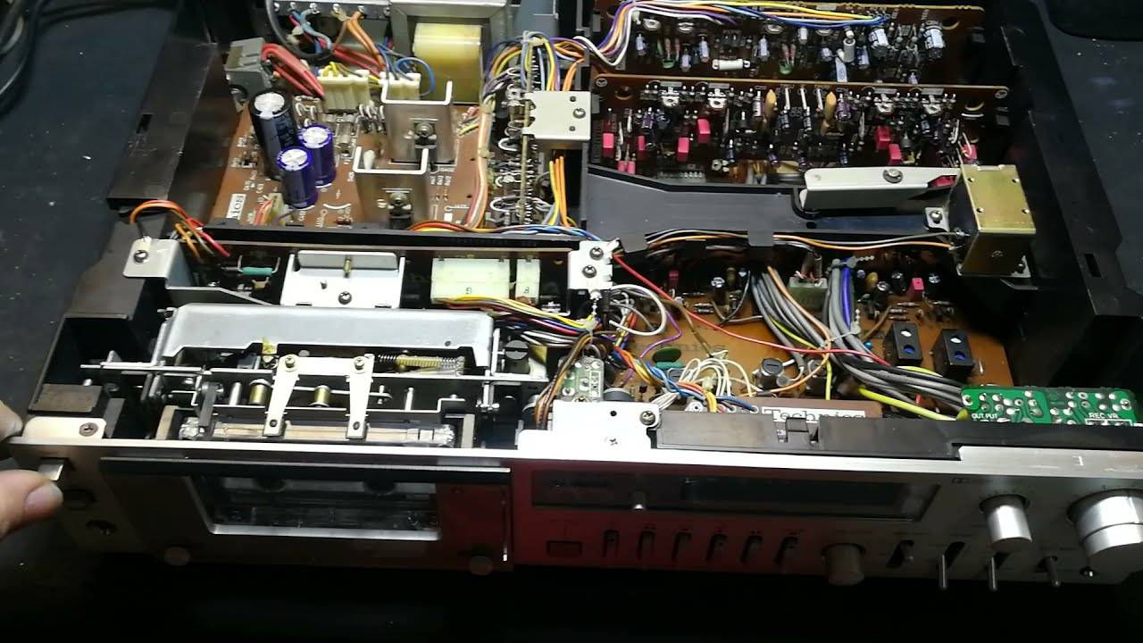 Naprawa magnetofonu Technics m65