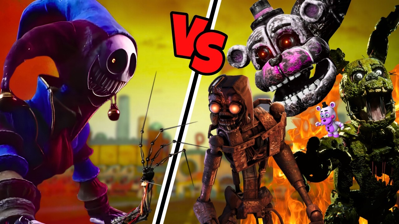 THE PROTOTYPE VS EVERY FNAF ANIMATRONIC!