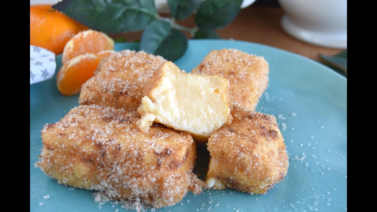CREMA FRITA postre tradicional