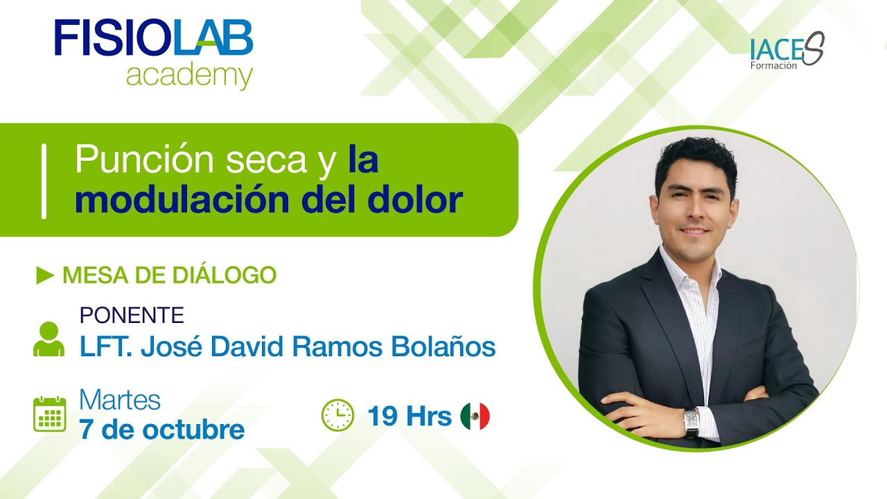 Punción seca y la modulación del dolor FTL. José David Ram #fisiolabacademy