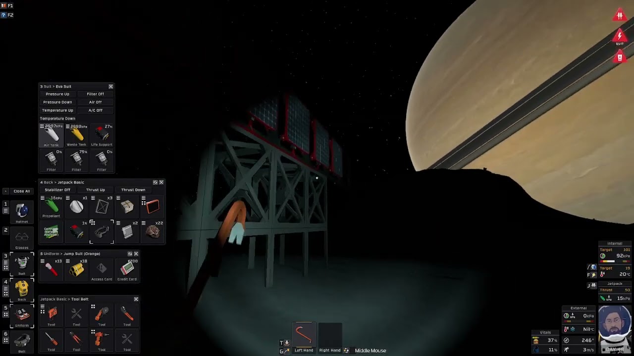 Stationeers Mimas Pt14: I Got Power But Is It Enuf ... For My Plants