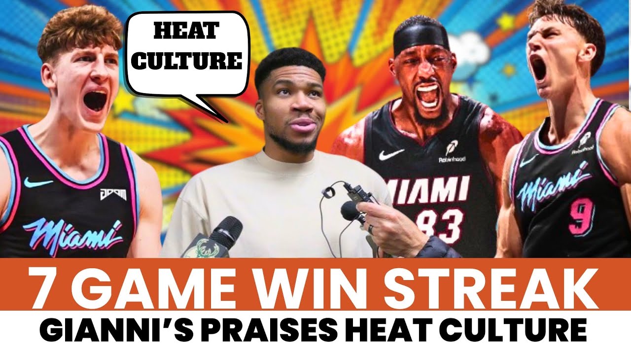 7 STRAIGHT WINS! Is Giannis Watching the Miami Heat?!