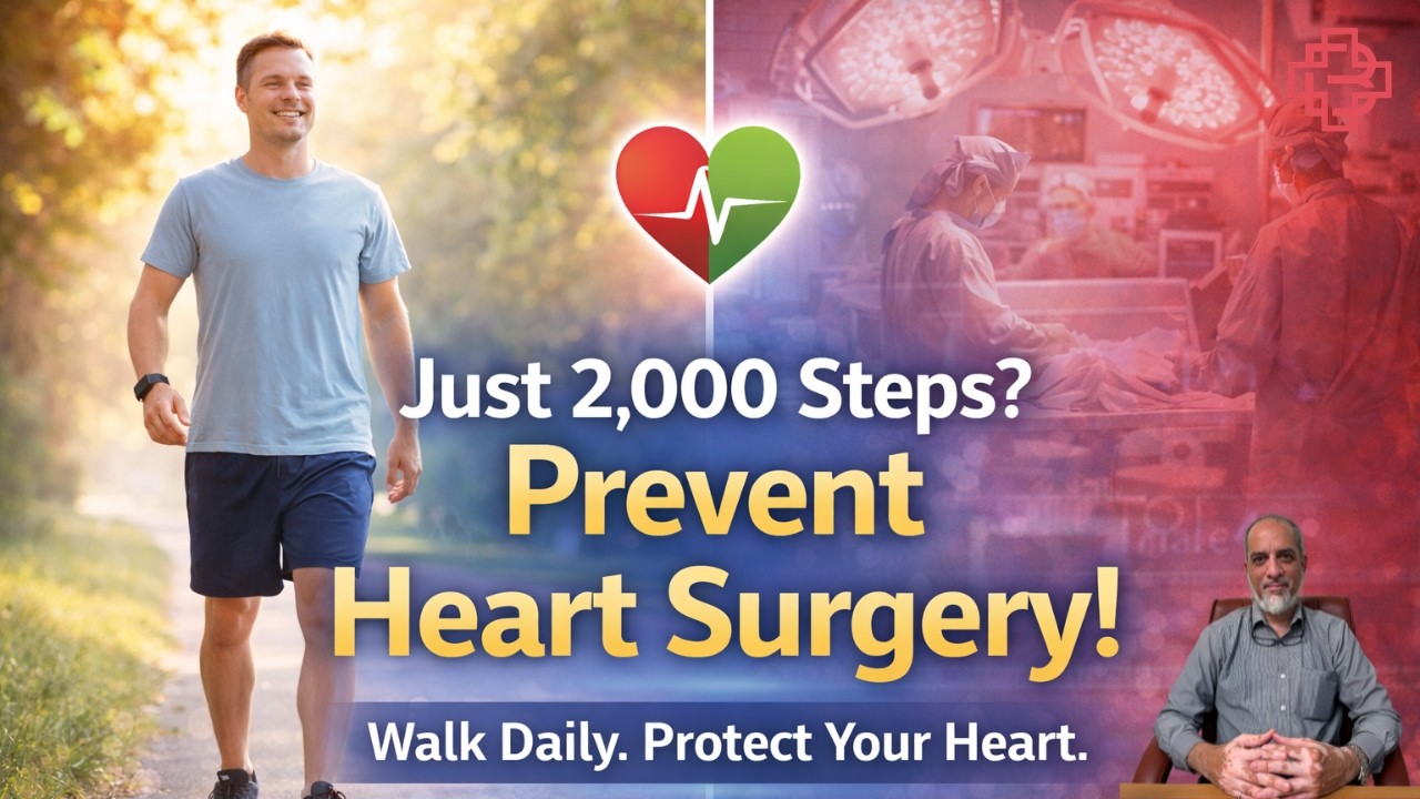 Top Cardiologist Reveals Walking 2000 Steps a Day Can Save Your Heart