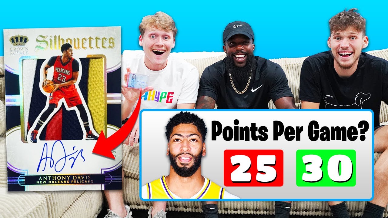 NBA Guess His Stats, Win the RARE Autograph Card!