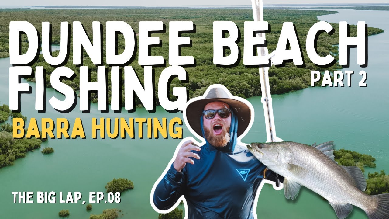 Barra Fishing in Croc Country - Dundee Beach