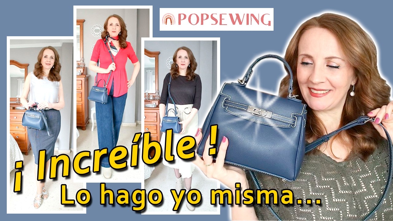 UN PRECIOSO BOLSO HECHO POR MÍ MISMA CON POPSEWING