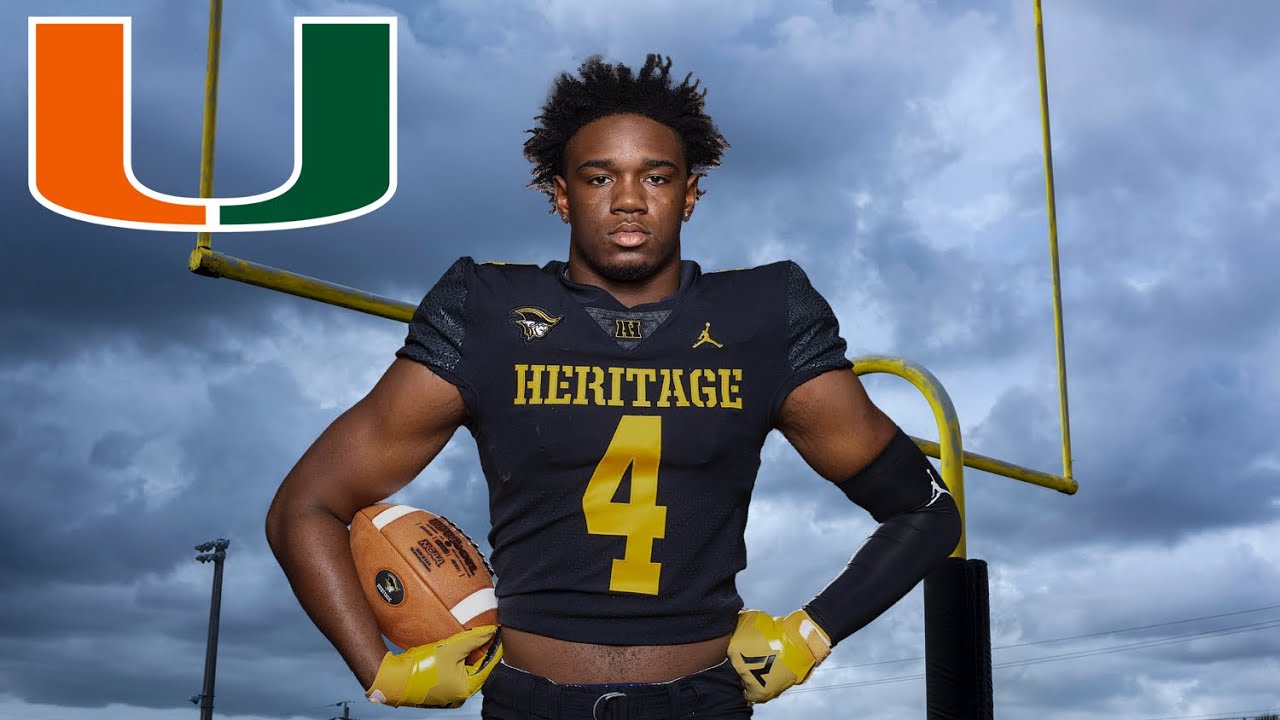 Mark Fletcher Senior Highlights- Miami Hurricanes Commit 2023
