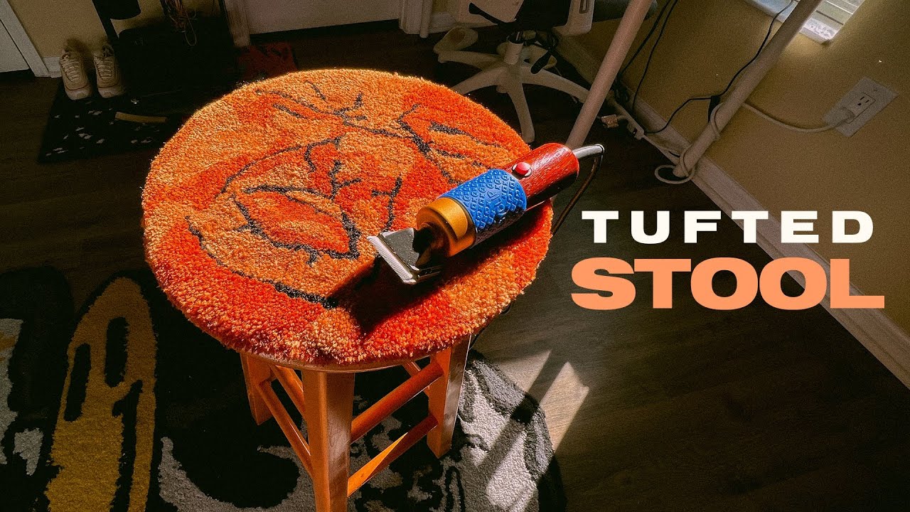 From Start to Finish: Building My Tufted Stool