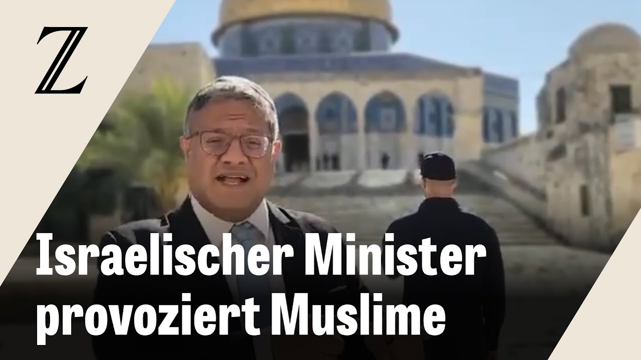 Jerusalem: Minister Ben-Gvir provoziert mit Gebet auf Tempelberg